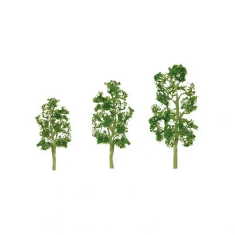 JTT Scenery Products 92048 HO 3.5-4" Premium Aspen Tree (Pack of 2) - Model Train Junction: Quality Parts and Art Supplies