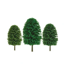 JTT Scenery Products 92036 O 5-7" Super Scenic Evergreen Tree (Pack of 12) - Model Train Junction: Quality Parts and Art Supplies