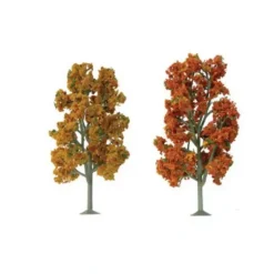 JTT Scenery Products 92106 O 7.5-8" Autumn Sycamore Tree (Pack of 2) - Model Train Junction: Quality Parts and Art Supplies