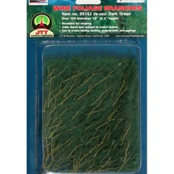 JTT Scenery Products 95520 1.5-3" Dark Green Wire Branches - Model Train Junction: Quality Parts and Art Supplies