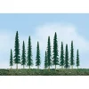 JTT Scenery Products 92009 Z 1-2" Super Scenic Conifer Tree (Pack of 55) - Model Train Junction: Quality Parts and Art Supplies
