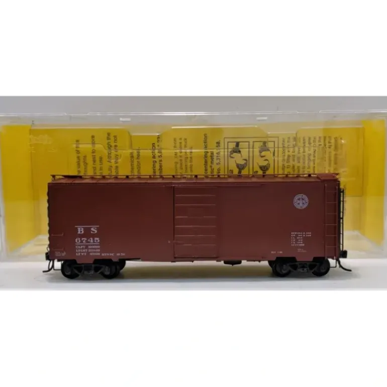 Kadee 4301 HO Birmingham Southern 40' PS-1 Standard Boxcar #6745 - Model Train Junction: Quality Parts and Art Supplies