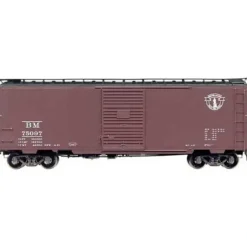Kadee 4807 HO Boston & Maine 40' PS-1 Boxcar with 7' Youngstown Door #75097 - Model Train Junction: Quality Parts and Art Supplies