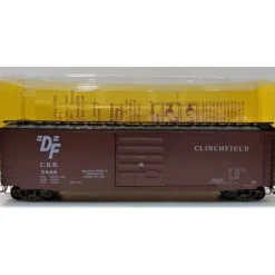 Kadee 6111 HO Clinchfield 50' PS-1 Boxcar with Scale Coupler #5666 - Model Train Junction: Quality Parts and Art Supplies