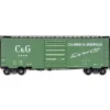 Kadee 5243 HO Columbus & Greenville 40' PS-1 Boxcar with 8' PS Door #3448 - Model Train Junction: Quality Parts and Art Supplies
