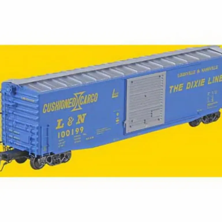 Kadee 6322 HO Louisville & Nashville 50' Boxcar with 10' Door #100199 - Model Train Junction: Quality Parts and Art Supplies