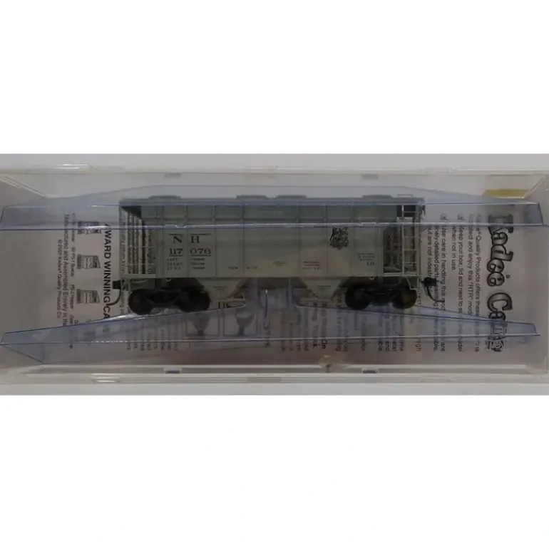 Kadee 8634 HO New Haven PS-2 Covered Hopper #117076 - Model Train Junction: Quality Parts and Art Supplies