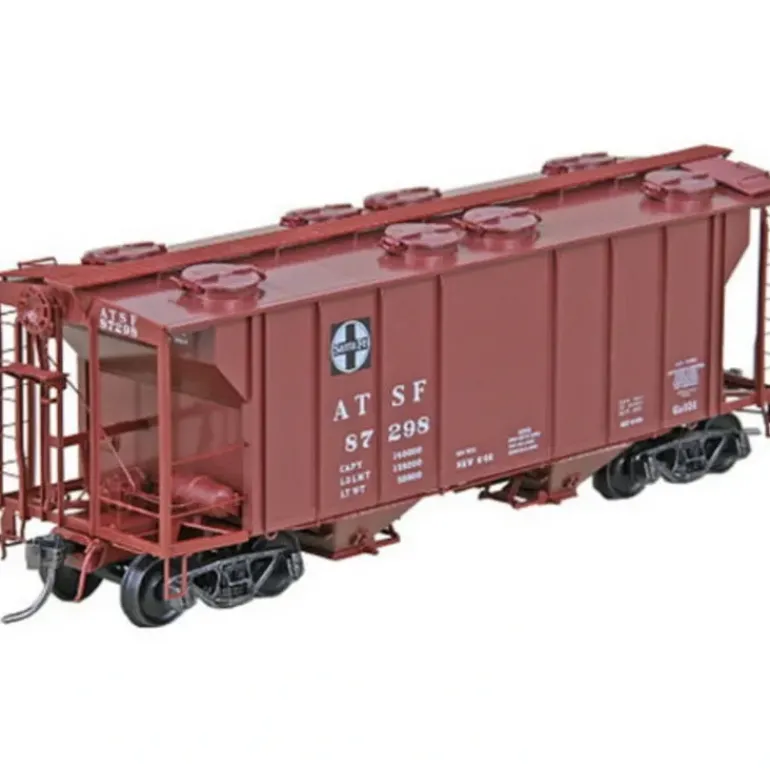 Kadee 8638 HO Santa Fe PS-2 Covered Hopper #87298 - Model Train Junction: Quality Parts and Art Supplies