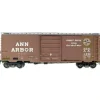 Kadee 5214 HO Scale Ann Arbor 40' PS-1 Standard Boxcar #1234 w 8' Doors - Model Train Junction: Quality Parts and Art Supplies
