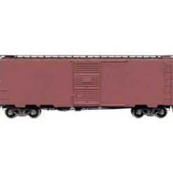 Kadee 3998 HO Undecorated 40' PS-1 Boxcar (Dark Tuscan) - Model Train Junction: Quality Parts and Art Supplies