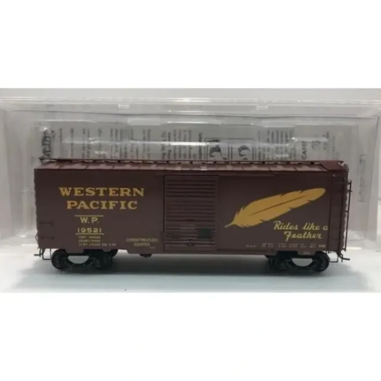 Kadee 4822 HO Western Pacific PS-1 40' Boxcar with 7' Youngstown Door #19521 - Model Train Junction: Quality Parts and Art Supplies
