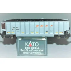 Kato 186-0604 BNSF Coalporter #671660 - Model Train Junction: Quality Parts and Art Supplies