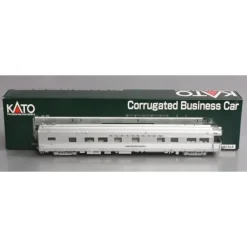 Kato 35-6003 HO Chicago Burlington & Quincy Burlington Corrugated Business Car - Model Train Junction: Quality Parts and Art Supplies