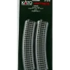 Kato 2-270 HO Code 83 R19-1/4" Radius 22.5 Curved UniTrack (Pack of 4) - Model Train Junction: Quality Parts and Art Supplies