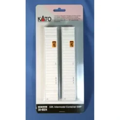 Kato 30-9024 HO EMP 53' Container 2 numbers - Model Train Junction: Quality Parts and Art Supplies