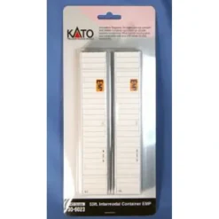 Kato 30-9023 HO EMP 53'' Container (Set of 2) - Model Train Junction: Quality Parts and Art Supplies