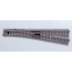 Kato 2-863 HO 34-1/8" # 6 Unitrack Right Hand Manual Switch Turnout Curve - Model Train Junction: Quality Parts and Art Supplies