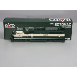 Kato 37-6382 HO Scale Burlington Northern SD70MAC Diesel Engine #9615 - Model Train Junction: Quality Parts and Art Supplies