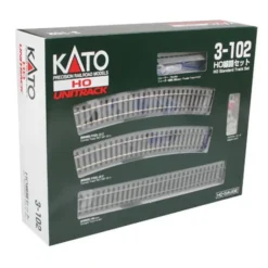 Kato 3-102 HO Unitrak Track Set - Model Train Junction: Quality Parts and Art Supplies