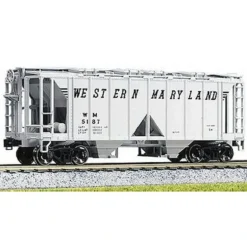 Kato 38-0206 HO Western Maryland ACF Hopper Car Kit (Set of 3) - Model Train Junction: Quality Parts and Art Supplies