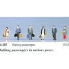 Kato 24-207 Japaese Walking Passengers Figures (Set of 6) - Model Train Junction: Quality Parts and Art Supplies