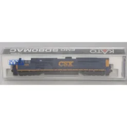 Kato 176-5512 N CSX 'Dark Future' EMD SD80MAC Diesel Locomotive #4599 - Model Train Junction: Quality Parts and Art Supplies