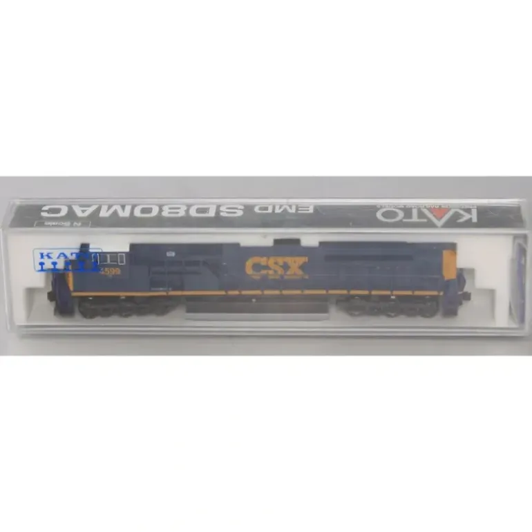 Kato 176-5512 N CSX 'Dark Future' EMD SD80MAC Diesel Locomotive #4599 - Model Train Junction: Quality Parts and Art Supplies