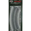 Kato 20-112 N Curved Double Plate Track/2pc - Model Train Junction: Quality Parts and Art Supplies