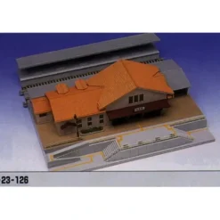 Kato 23-126 N Double Track Plate Suburban Station - Model Train Junction: Quality Parts and Art Supplies