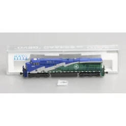 Kato 176-8911 N GE Demonstrator GS ES44AC 'GEVO' Diesel Locomotive #2005 - Model Train Junction: Quality Parts and Art Supplies
