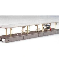 Kato 23-100 N Island Platform Set Version A - Model Train Junction: Quality Parts and Art Supplies