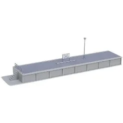 Kato 23-102 N Island Platform With a Type End # 1 - Model Train Junction: Quality Parts and Art Supplies