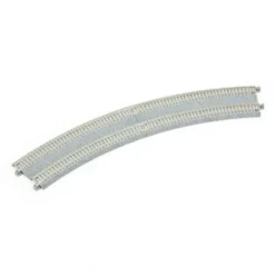 Kato 20-182 N 16-3/8" - 15" Radius 22.5 Double Curved UniTrack (Pack of 2) - Model Train Junction: Quality Parts and Art Supplies