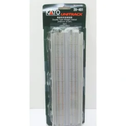 Kato 20-401 N 9-3/4" Double Straight Viaduct UniTrack (Pack of 2) - Model Train Junction: Quality Parts and Art Supplies