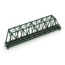 Kato 20-431 N 9-3/4" Green Single Truss Bridge - Model Train Junction: Quality Parts and Art Supplies