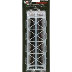 Kato 20-436 N 9-3/4" Light Blue Single Truss Bridge - Model Train Junction: Quality Parts and Art Supplies