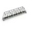 Kato 20-432 N 9-3/4" N Gray Single Truss Bridge - Model Train Junction: Quality Parts and Art Supplies