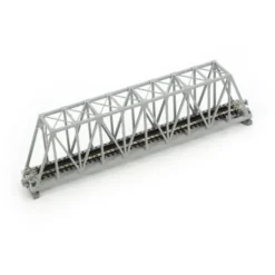 Kato 20-432 N 9-3/4" N Gray Single Truss Bridge - Model Train Junction: Quality Parts and Art Supplies