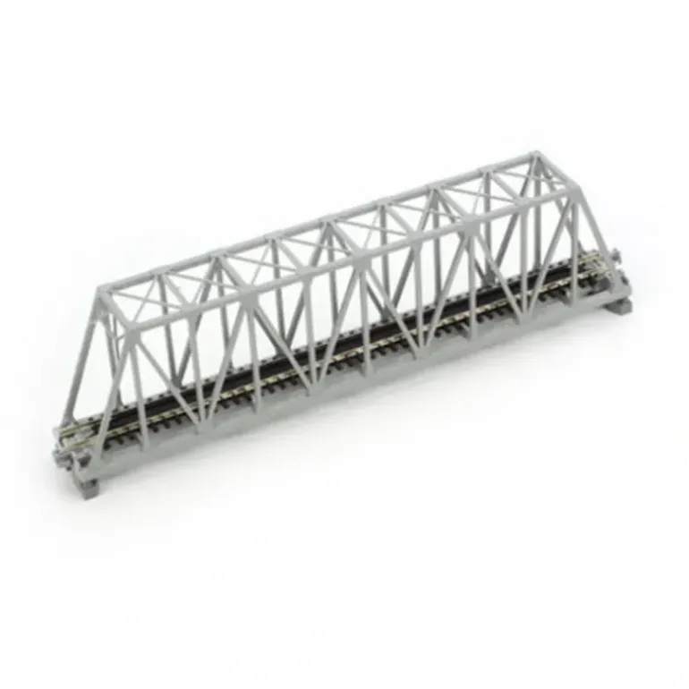 Kato 20-432 N 9-3/4" N Gray Single Truss Bridge - Model Train Junction: Quality Parts and Art Supplies