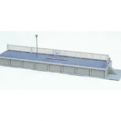 Kato 23-113 N 7-7/8" One-Sided Platform End #2 - Model Train Junction: Quality Parts and Art Supplies