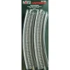 Kato 20-540 N 15" Radius 30 Viaduct Single Curved UniTrack (Pack of 2) - Model Train Junction: Quality Parts and Art Supplies
