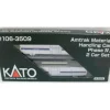 Kato 106-3509 N Scale Amtrak Material Handling 2-Car Phase IV - Model Train Junction: Quality Parts and Art Supplies