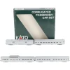 Kato 106-1604 N Scale ATSF Corrugated Passenge Car (Set B) LN/Box - Model Train Junction: Quality Parts and Art Supplies