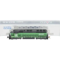 Kato 176-314 N Scale Burlington Northern SD45 Diesel Locomotive LN/Box - Model Train Junction: Quality Parts and Art Supplies
