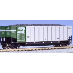 Kato 106-4613 N Scale Burlington Northern Coalporters (Set of 8) - Model Train Junction: Quality Parts and Art Supplies