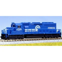 Kato 176-2004 N Scale Conrail SD40 Powered Diesel Locomotive #6345 - Model Train Junction: Quality Parts and Art Supplies