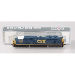 Kato 176-8423 N Scale CSX (Blue & Yellow) SD70ACe Diesel Locomotive #4838 LN/Box - Model Train Junction: Quality Parts and Art Supplies