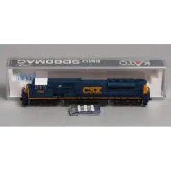 Kato 176-5511 N Scale CSX 'Dark Future' EMD SD80MAC Diesel Locomotive #4594 - Model Train Junction: Quality Parts and Art Supplies