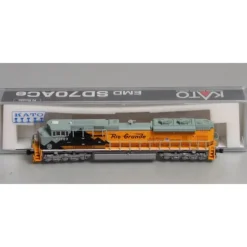 Kato 176-8405 N Scale D&RGW SD70ACe Powered Diesel Locomotive #1989 - Model Train Junction: Quality Parts and Art Supplies