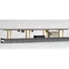 Kato 23-101 N Scale Island Platform Set Version B - Model Train Junction: Quality Parts and Art Supplies